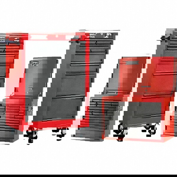 Steel Tool Roller Cabinet: 8 Drawers